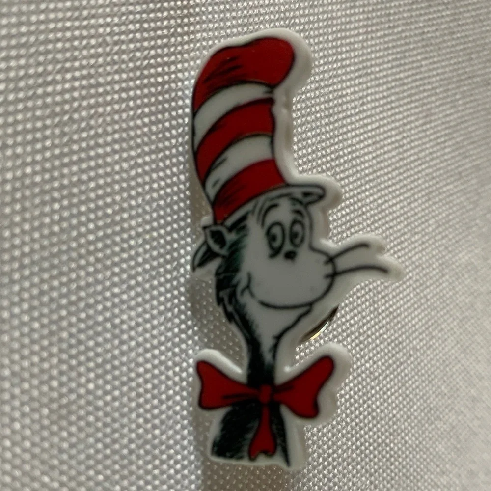 NWT. Handmade Dr. Seuss Small Pin Brooch!  I have 2 available.